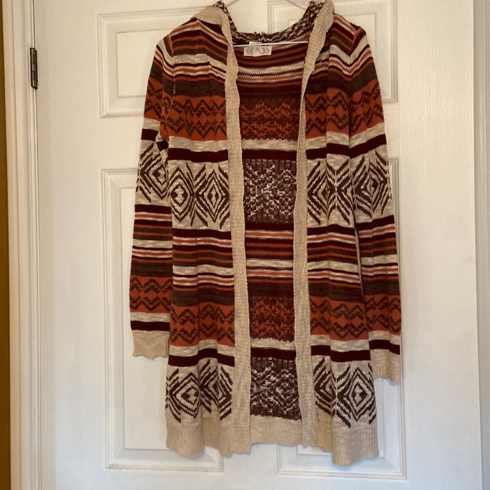 Long cardigan sweater
